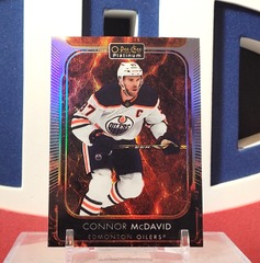 Connor McDavid 2021-22 - Hot magma /499 O-Pee-Chee Platinum Upper Deck